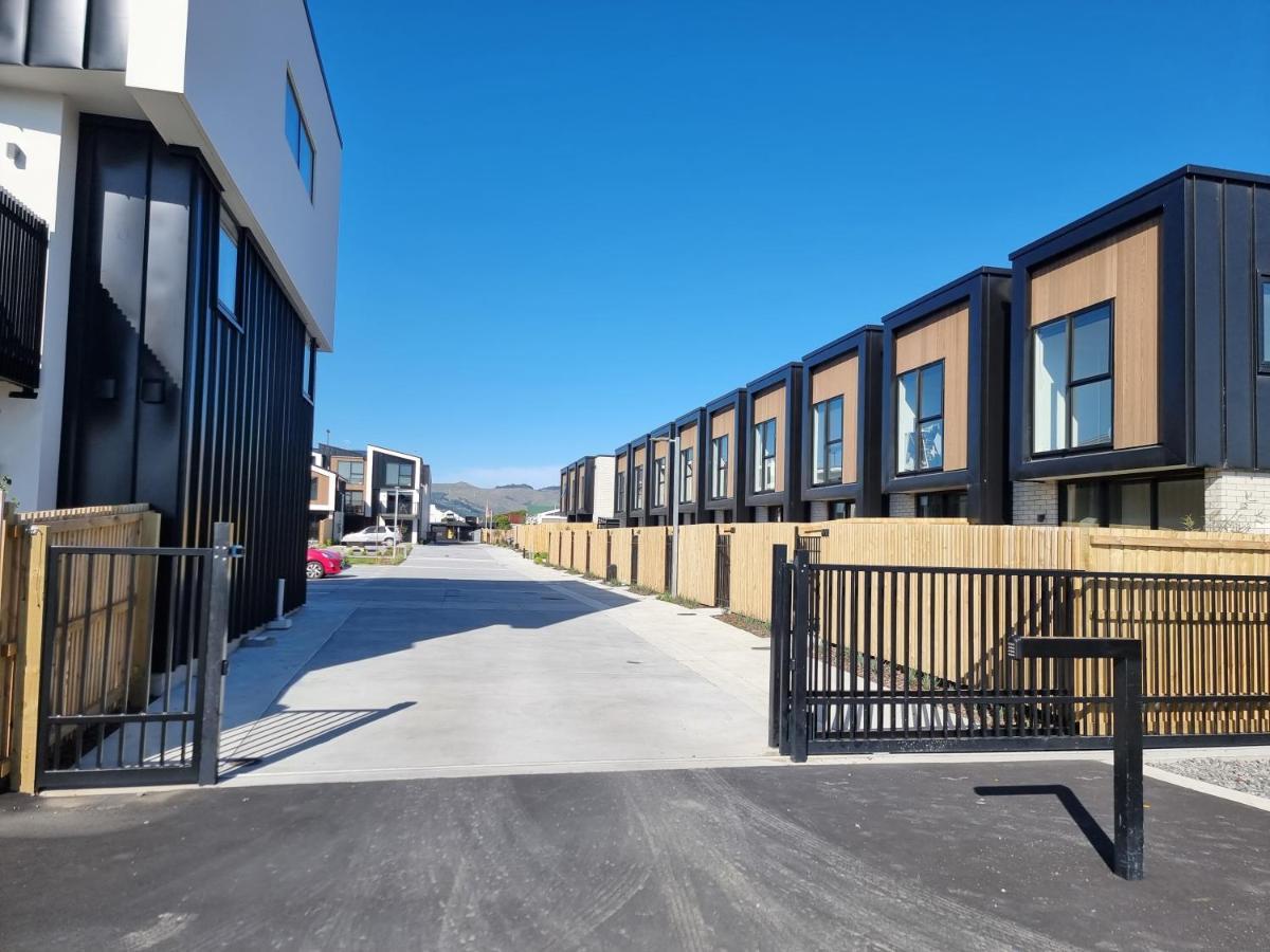 Addington Townhouse With Carpark 8Mins Walk To Hagley Park South Villa Christchurch Exteriör bild